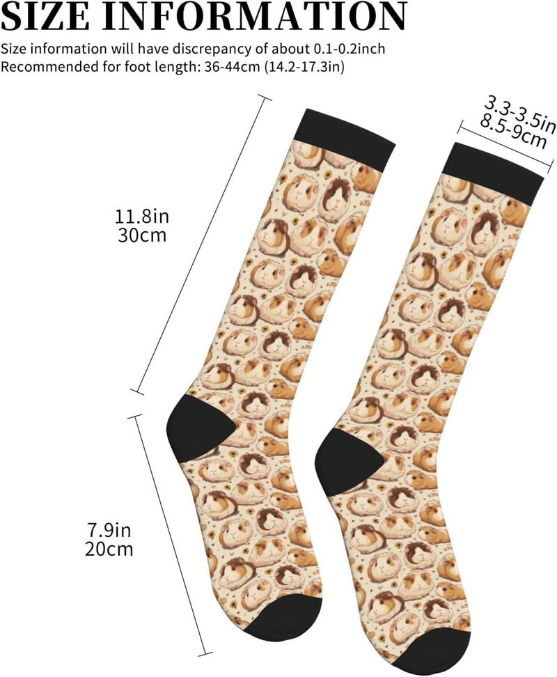 thmnj Compression Socks Knee High Support Socks for Women Men Circulation Stockings for Athletic Running Cycling Flying - Image 2